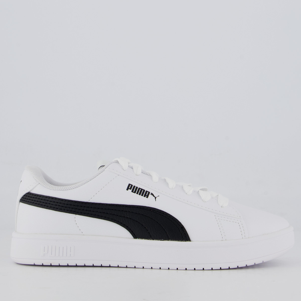 Tênis Puma Rickie Classic Feminino Branco e Preto Tênis Puma Rickie Classic Feminino Branco e Preto