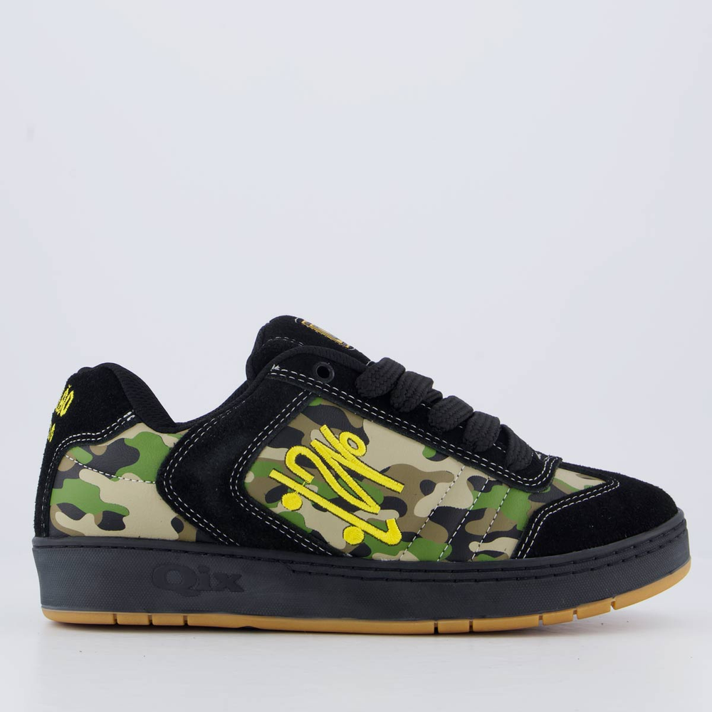 Tênis Qix Chorão Collab Lado B Camuflado Tênis Qix Chorão Collab Lado B Camuflado