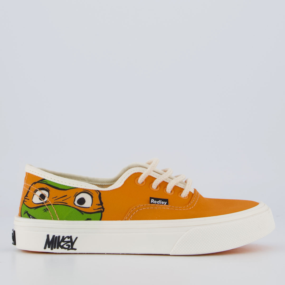 Tênis Redley Originals TMNT Juvenil Laranja