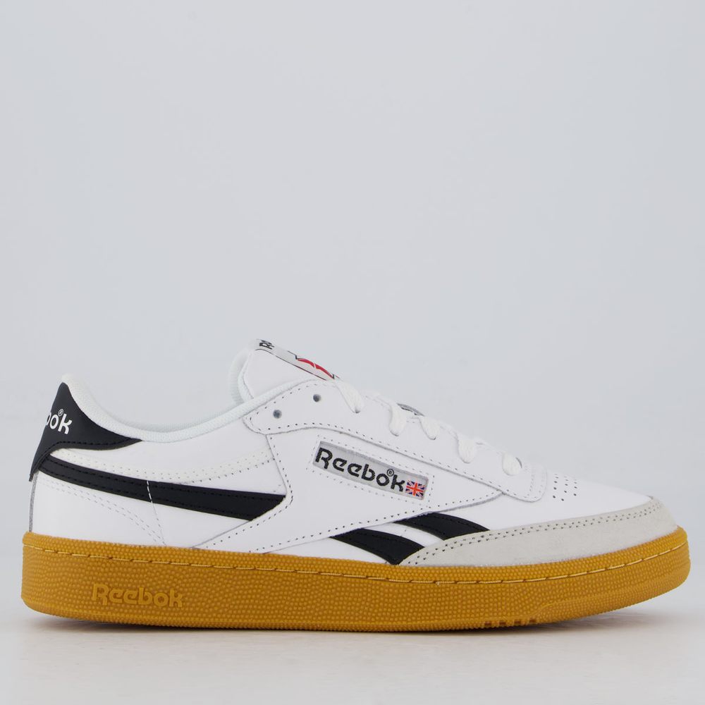 Tênis Reebok Club C Revenge Branco e Preto