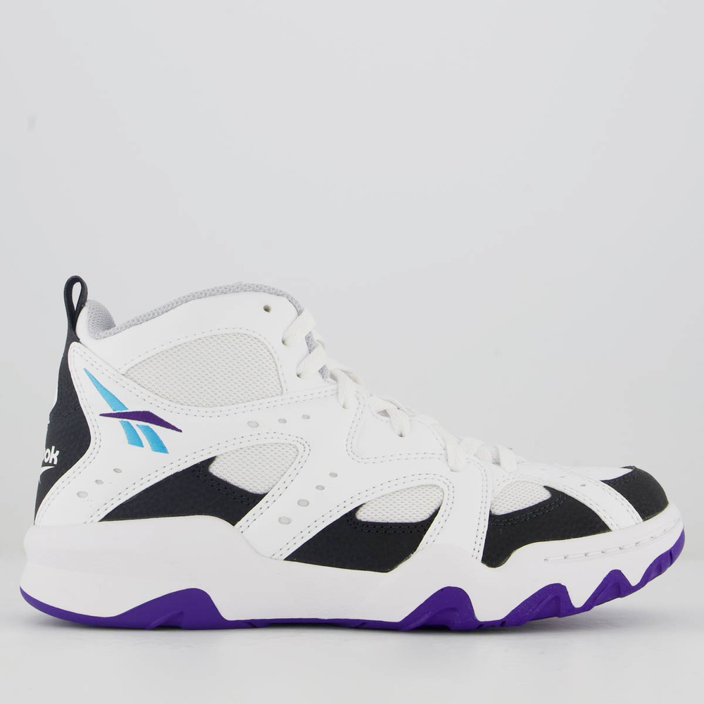Tênis Reebok Decimator Branco e Azul Tênis Reebok Decimator Branco e Azul