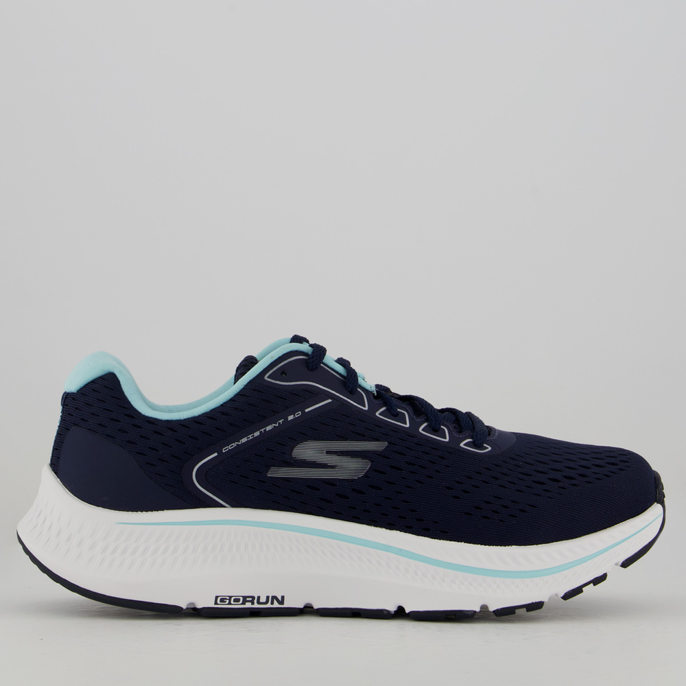 Tênis Skechers Go Run Consistent 2.0 Feminino Marinho