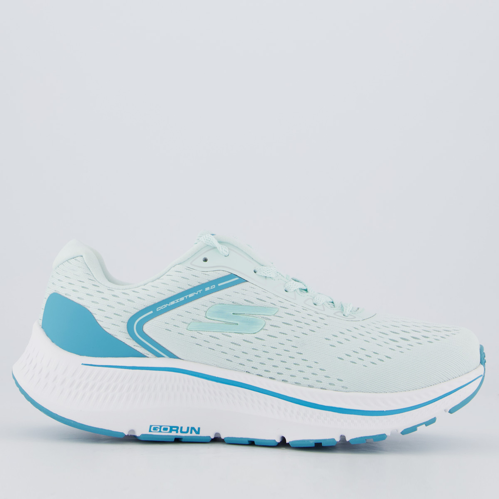Tênis Skechers Go Run Consistent Feminino Branco e