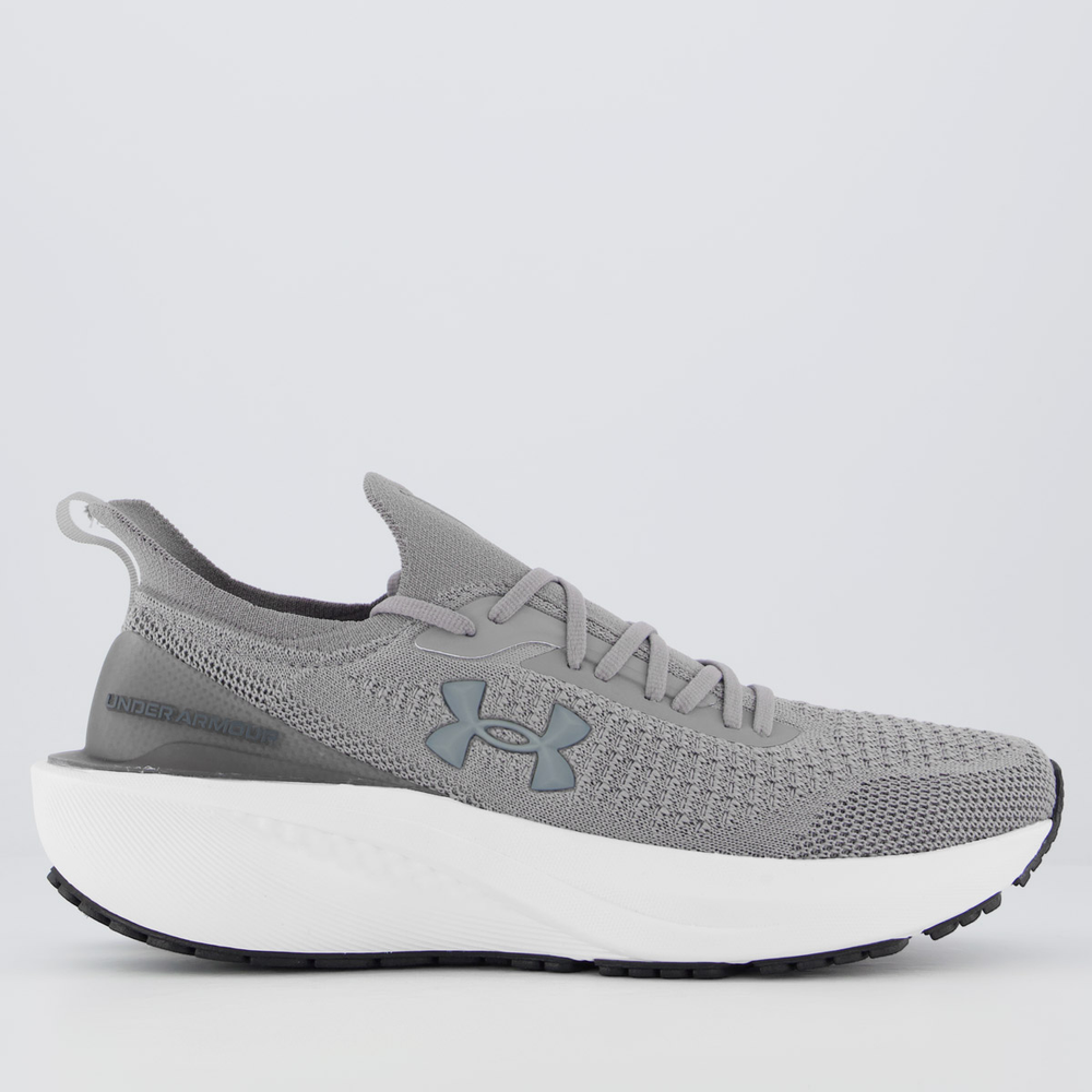 Tênis Under Armour Charged Quicker 2 Cinza Tênis Under Armour Charged Quicker 2 Cinza