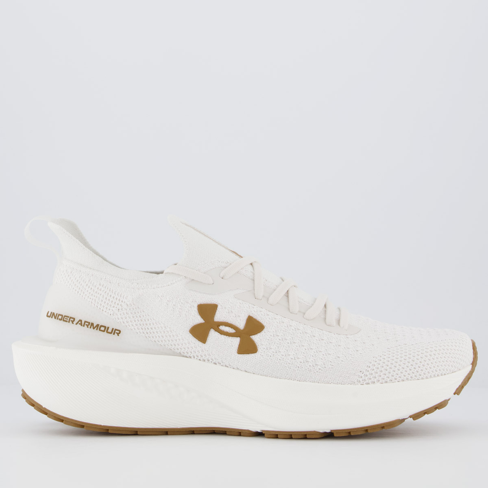 Tênis Under Armour Charged Quicker 2 Off White Tênis Under Armour Charged Quicker 2 Off White