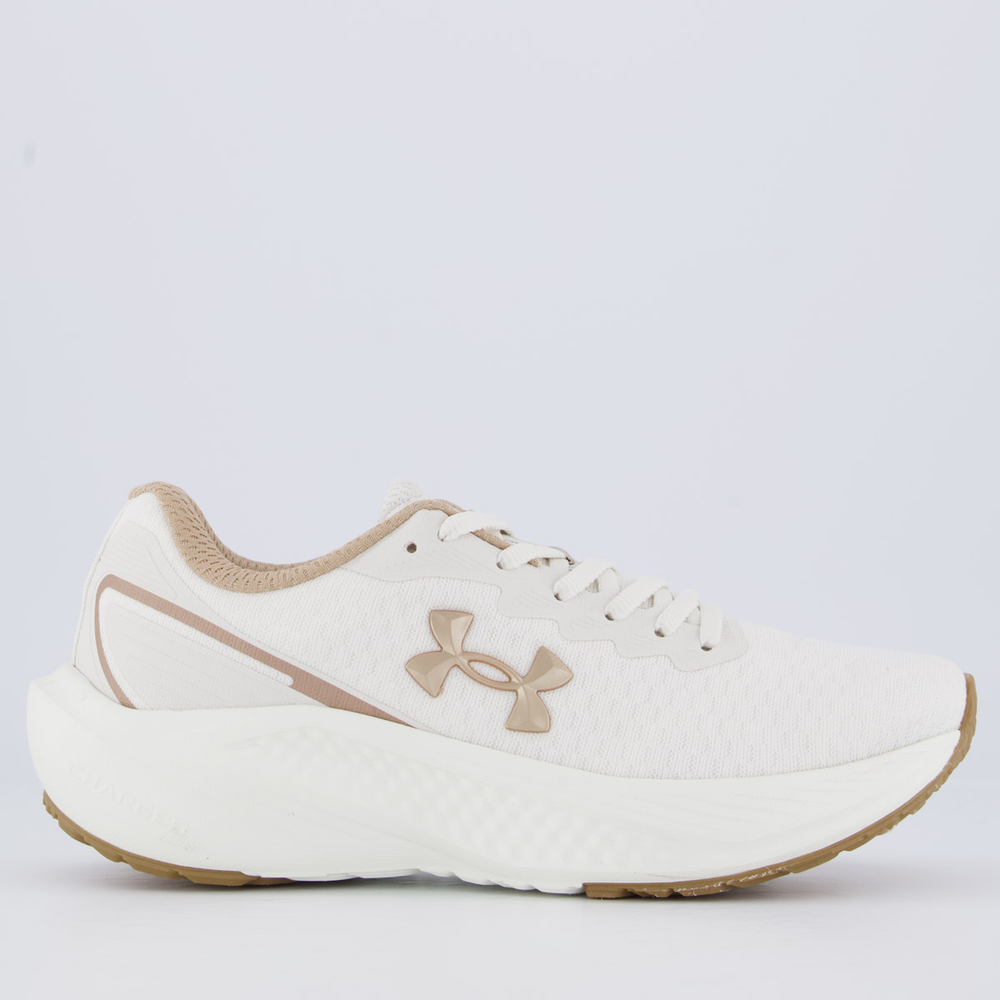 Tênis Under Armour Charged Wing 2 Feminino Branco Tênis Under Armour Charged Wing 2 Feminino Branco