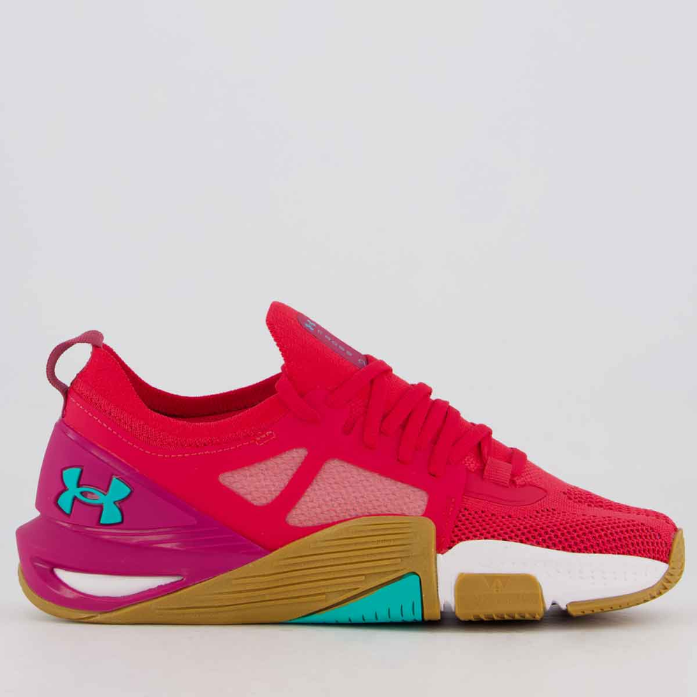 Tênis Under Armour Tribase Cross 2 Feminino Vermelho Tênis Under Armour Tribase Cross 2 Feminino Vermelho