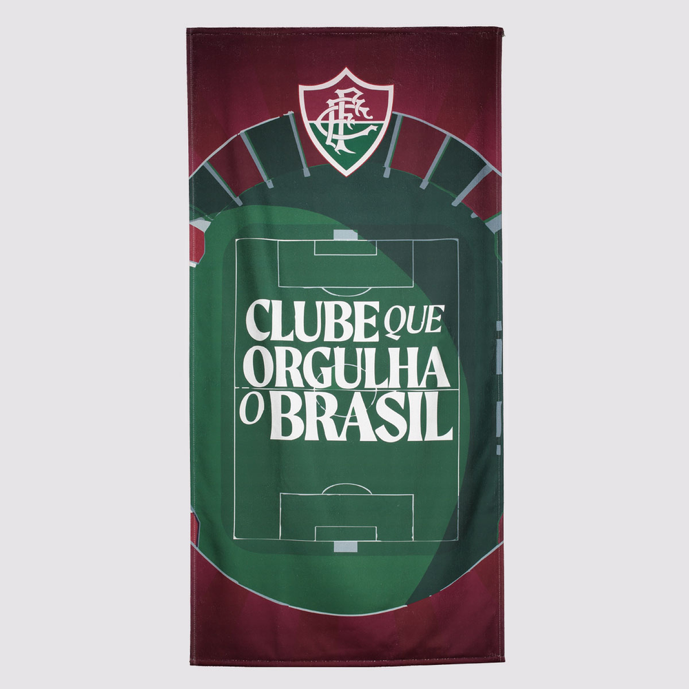 Toalha de Banho Fluminense Grená Toalha de Banho Fluminense Grená