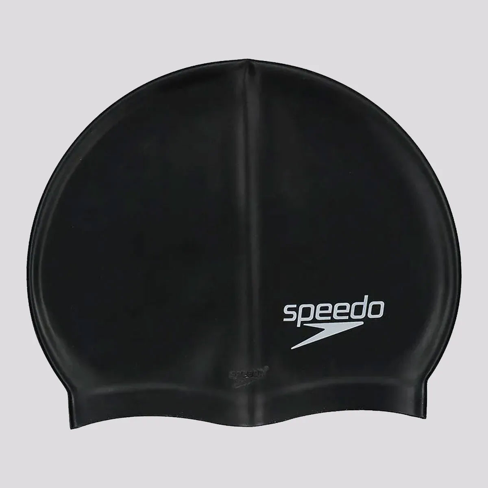 Touca de Natação Speedo Junior Silicone Preta Touca de Natação Speedo Junior Silicone Preta