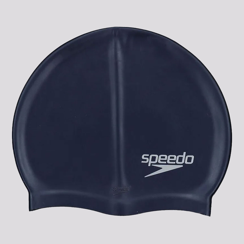 Touca de Natação Speedo Silicone Lisa Marinho Touca de Natação Speedo Silicone Lisa Marinho
