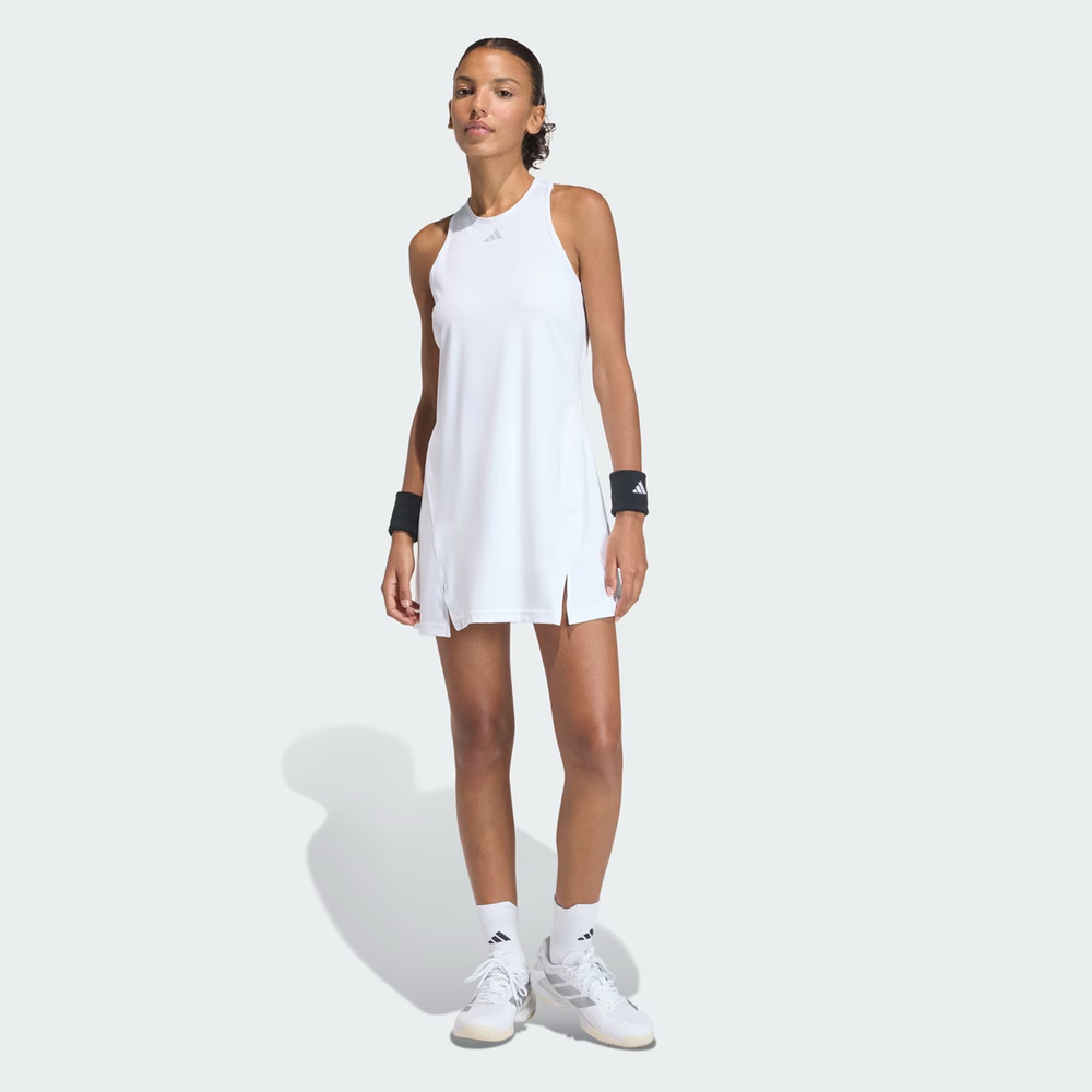 Vestido Adidas Club Feminino Branco Vestido Adidas Club Feminino Branco