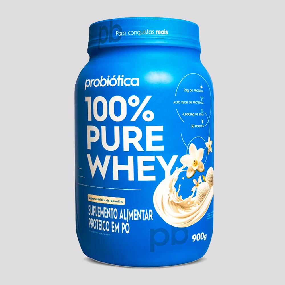 Whey Protein Probiótica 100% Pure Whey - 900g Whey Protein Probiótica 100% Pure Whey - 900g