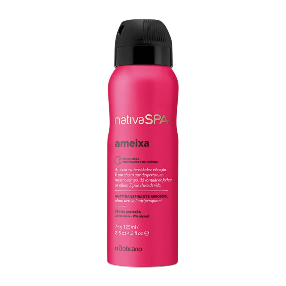 Desodorante Aerosol Antitranspirante Nativa SPA Ameixa 75g/125ml Desodorante Aerosol Antitranspirante Nativa SPA Ameixa 75g/125ml