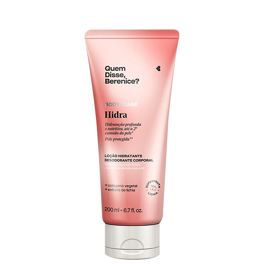 Loção Hidratante Desodorante Corporal Hidra Quem Disse, Berenice? 200ml Loção Hidratante Desodorante Corporal Hidra Quem Disse, Berenice? 200ml