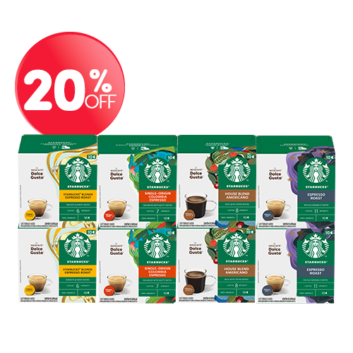 KIT CAFÉS STARBUCKS COM 20% OFF KIT CAFÉS STARBUCKS COM 20% OFF