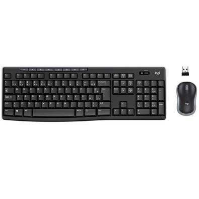 Combo Teclado e Mouse sem fio Logitech MK270 com Teclas de Mídia de Fácil Acesso, Conexão USB, Pilhas Inclusas e Layout ABNT2 -920-004433 Combo Teclado e Mouse sem fio Logitech MK270 com Teclas de Mídia de Fácil Acesso, Conexão USB, Pilhas Inclusas e Layout ABNT2 -920-004433