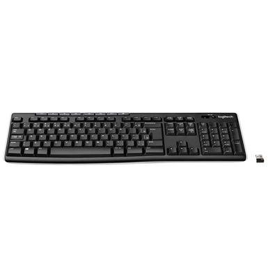 Teclado sem fio Logitech K270 com Teclas de Mídia de Fácil Acesso, Conexão USB, Pilhas Inclusas e Layout ABNT2 - 920-004427 Teclado sem fio Logitech K270 com Teclas de Mídia de Fácil Acesso, Conexão USB, Pilhas Inclusas e Layout ABNT2 - 920-004427
