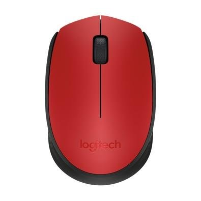 Mouse sem fio Logitech M170 com Design Ambidestro Compacto, Conexão USB e Pilha Inclusa, Vermelho - 910-004941 Mouse sem fio Logitech M170 com Design Ambidestro Compacto, Conexão USB e Pilha Inclusa, Vermelho - 910-004941