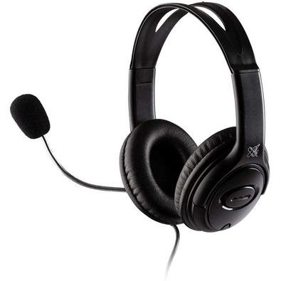Headset MaxPrint Basic, USB 2.0, Preto - 6013322 Headset MaxPrint Basic, USB 2.0, Preto - 6013322