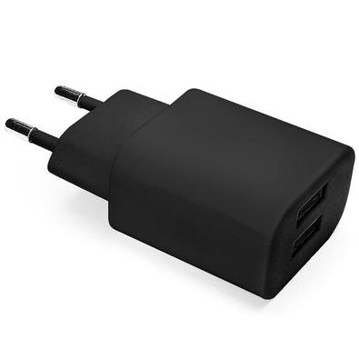 Carregador de Parede Geonav Essential, 2xUSB, 2.1A, Preto - ESACB2 Carregador de Parede Geonav Essential, 2xUSB, 2.1A, Preto - ESACB2