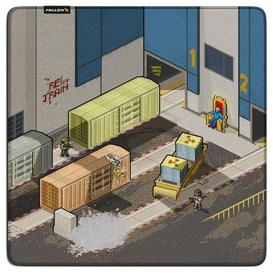 Mousepad Gamer Fallen Train, Speed, Grande Mousepad Gamer Fallen Train, Speed, Grande