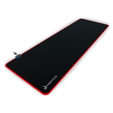 Mousepad Gamer Rise Mode RGB, Estendido (900x300mm), Preto - RM-MP-07-RGB Mousepad Gamer Rise Mode RGB, Estendido (900x300mm), Preto - RM-MP-07-RGB