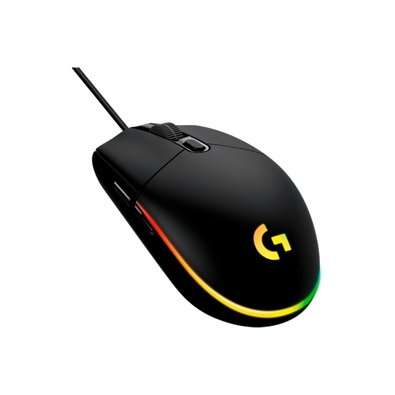 Mouse Gamer Logitech G203 LIGHTSYNC RGB, Efeito de Ondas de Cores, 6 Botões Programáveis e Até 8.000 DPI, Preto - 910-005793 Mouse Gamer Logitech G203 LIGHTSYNC RGB, Efeito de Ondas de Cores, 6 Botões Programáveis e Até 8.000 DPI, Preto - 910-005793