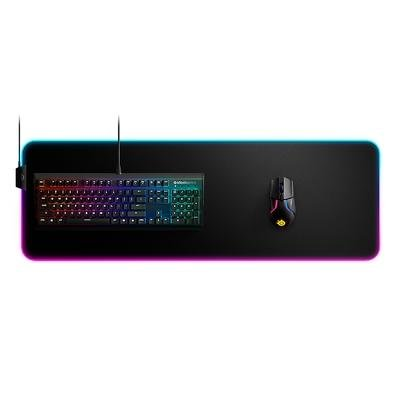 Mousepad Gamer Steelseries QCK Prism Cloth, RGB, Extra Grande (900x300mm) - 63826 Mousepad Gamer Steelseries QCK Prism Cloth, RGB, Extra Grande (900x300mm) - 63826