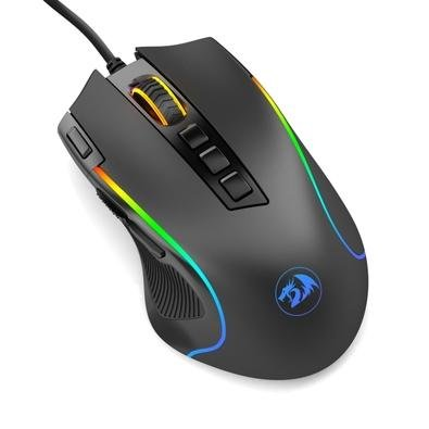 Mouse Gamer Redragon Predator, Chroma RGB, 8000DPI, 9 Botões, Preto - M612 Mouse Gamer Redragon Predator, Chroma RGB, 8000DPI, 9 Botões, Preto - M612