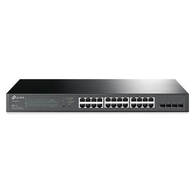 Switch TP-Link, 24 Portas PoE+, 4 Portas SFP - TL-SG2428P Switch TP-Link, 24 Portas PoE+, 4 Portas SFP - TL-SG2428P