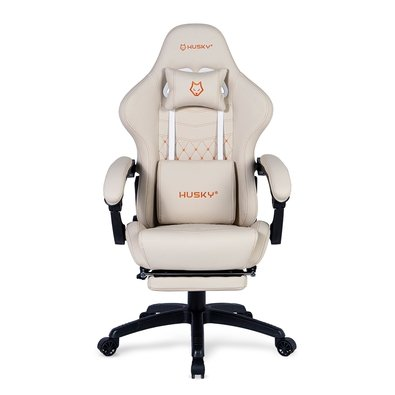 Cadeira Gamer Husky Tempest 700, Até 145kg, Almofadas, Reclinável 150º, PU, Descanso para Pés, Branca - HCG700BR Cadeira Gamer Husky Tempest 700, Até 145kg, Almofadas, Reclinável 150º, PU, Descanso para Pés, Branca - HCG700BR