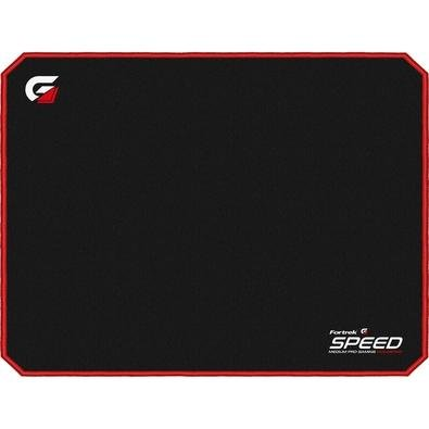 Mousepad Gamer Fortrek Speed MPG101, Médio (320X240mm), Preto/Vermelho - 72692 Mousepad Gamer Fortrek Speed MPG101, Médio (320X240mm), Preto/Vermelho - 72692