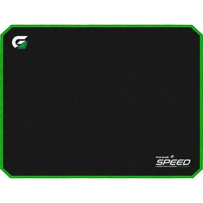 Mousepad Gamer Fortrek Speed MPG102, Grande (440X350mm), Preto/Verde - 72695 Mousepad Gamer Fortrek Speed MPG102, Grande (440X350mm), Preto/Verde - 72695