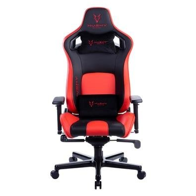 Cadeira Gamer Husky Gaming Hailstorm 900, Preto e Vermelho, Com Almofadas, Reclinável com Sistema Frog, Descanso de Braço 3D - HGMA085 Cadeira Gamer Husky Gaming Hailstorm 900, Preto e Vermelho, Com Almofadas, Reclinável com Sistema Frog, Descanso de Braço 3D - HGMA085