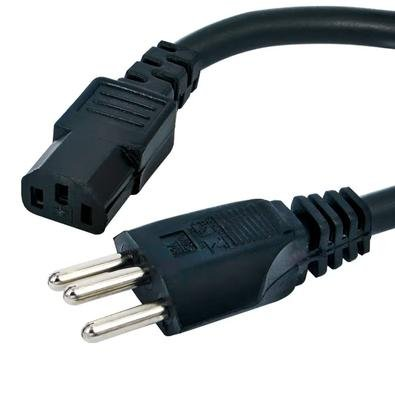 Cabo de Energia para Fonte de Computador MD9, 3 Metros, Preto - 8001 Cabo de Energia para Fonte de Computador MD9, 3 Metros, Preto - 8001