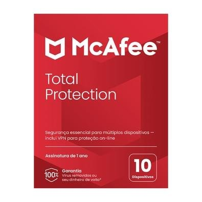Gift Card Antivirus McAfee Proteção Total para 10 Dispositivos - 1 Ano de acesso, Digital para download Gift Card Antivirus McAfee Proteção Total para 10 Dispositivos - 1 Ano de acesso, Digital para download