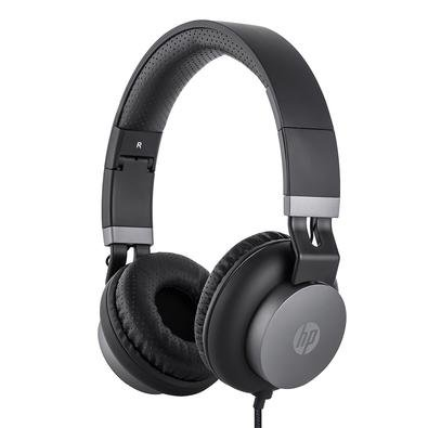 Headset Dobrável HP DHH-1205, P2, Driver 50mm, Preto - 8YJ95AA Headset Dobrável HP DHH-1205, P2, Driver 50mm, Preto - 8YJ95AA
