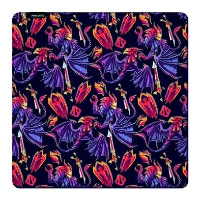 Mousepad Gamer Fallen Dota2 Dragon Set Speed+, Grande 450x450mm - MP-FN-DO-DS-SM-GR