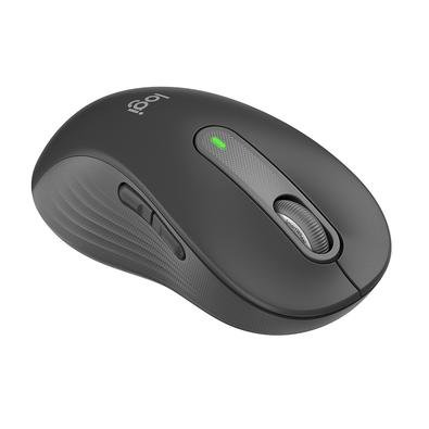 Mouse Sem Fio Logitech Signature M650 L Esquerdo, 2000 DPI, para Canhotos, Bluetooth, USB, Grafite - 910-006234 Mouse Sem Fio Logitech Signature M650 L Esquerdo, 2000 DPI, para Canhotos, Bluetooth, USB, Grafite - 910-006234