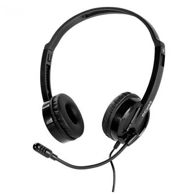 Headset Office Pcyes HB300, Driver 30mm, P2 3.5mm, Preto - PHB300 Headset Office Pcyes HB300, Driver 30mm, P2 3.5mm, Preto - PHB300