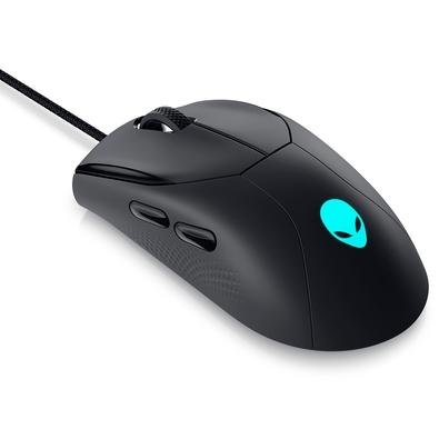 Mouse Gamer Dell Alienware AW320M, 19.000 DPI, 6 Botões, Preto - 570-ABNN Mouse Gamer Dell Alienware AW320M, 19.000 DPI, 6 Botões, Preto - 570-ABNN