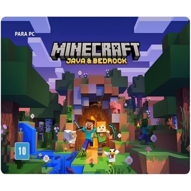 Gift Card Minecraft Java & Bedrock, 2 em 1! Cartão Presente Digital Gift Card Minecraft Java & Bedrock, 2 em 1! Cartão Presente Digital