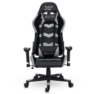 Cadeira Gamer XT Racer Speed Series, Até 120kg, Com Almofadas, Reclinável, Descanso de Braço 2D, Preto e Cinza - XTS130 Cadeira Gamer XT Racer Speed Series, Até 120kg, Com Almofadas, Reclinável, Descanso de Braço 2D, Preto e Cinza - XTS130