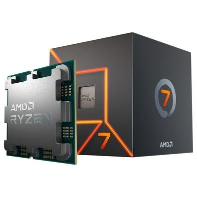 Processador AMD Ryzen 7 7700, 5.3GHz Max Turbo, Cache 40MB, AM5, 8 Núcleos, Vídeo Integrado - 100-100000592BOX Processador AMD Ryzen 7 7700, 5.3GHz Max Turbo, Cache 40MB, AM5, 8 Núcleos, Vídeo Integrado - 100-100000592BOX