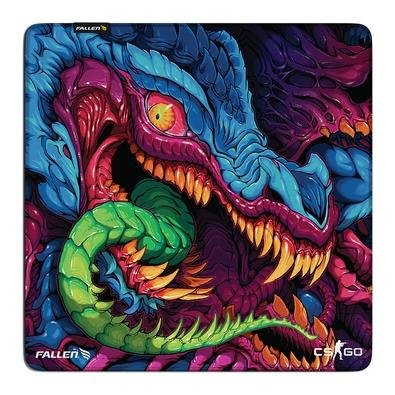 Mousepad Gamer Fallen Hyper Beast, Speed++, Grande, 450x450mm - MP-CS-HB-SMM-GR Mousepad Gamer Fallen Hyper Beast, Speed++, Grande, 450x450mm - MP-CS-HB-SMM-GR