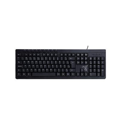 Teclado Maxprint Multimídia SK-2030, USB, ABNT2, Preto - 60000142 Teclado Maxprint Multimídia SK-2030, USB, ABNT2, Preto - 60000142