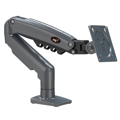 Suporte de Mesa Articulado para Monitor de 17" a 35" ELG, com Pistão a Gás e Cabo HDMI 2.0, VESA, Grafite - F98HDMI Suporte de Mesa Articulado para Monitor de 17" a 35" ELG, com Pistão a Gás e Cabo HDMI 2.0, VESA, Grafite - F98HDMI