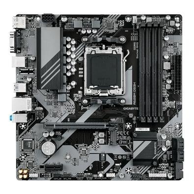 Placa-Mãe Gigabyte A620M DS3H, AMD AM5, mATX, DDR5, RGB, Preto - A620M DS3H Placa-Mãe Gigabyte A620M DS3H, AMD AM5, mATX, DDR5, RGB, Preto - A620M DS3H