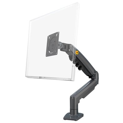 Suporte de Mesa Articulado para Monitor de 17" a 32" North Bayou, Ajustes com Pistão a Gás, Grafite - F80 NB Suporte de Mesa Articulado para Monitor de 17" a 32" North Bayou, Ajustes com Pistão a Gás, Grafite - F80 NB