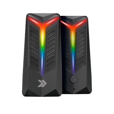 Caixa de Som Gamer KBM! GAMING CSG120, RGB, AUX, Drive de 45mm, RMS 10W - KGCSG120 Caixa de Som Gamer KBM! GAMING CSG120, RGB, AUX, Drive de 45mm, RMS 10W - KGCSG120